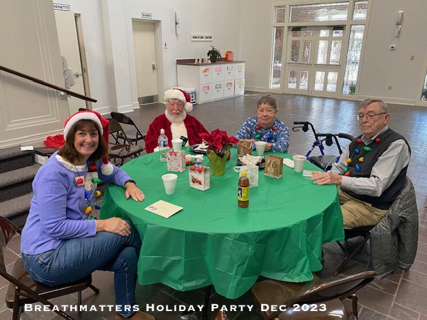 The Breathmatters Holiday Party 2023