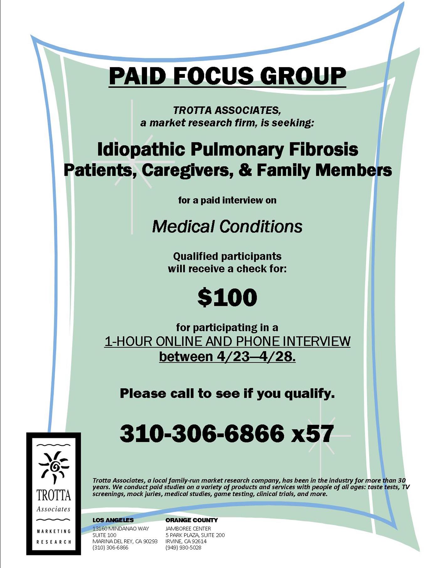 focus group flyer